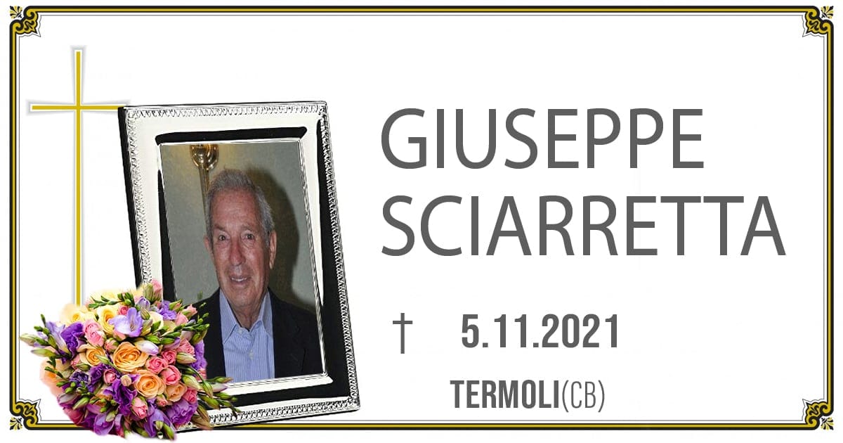 GIUSEPPE SCIARRETTA  05/11/2021